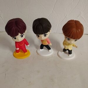 McDonald's Tiny Tan 2025 Happy Meal Figures Set Of 3